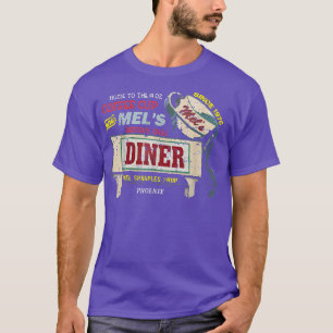 Mel's Diner from Alice distressed  T-Shirt