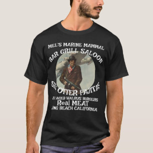 Mel's Marine Mammal Grill Sea Otter Fajitas Walrus T-Shirt