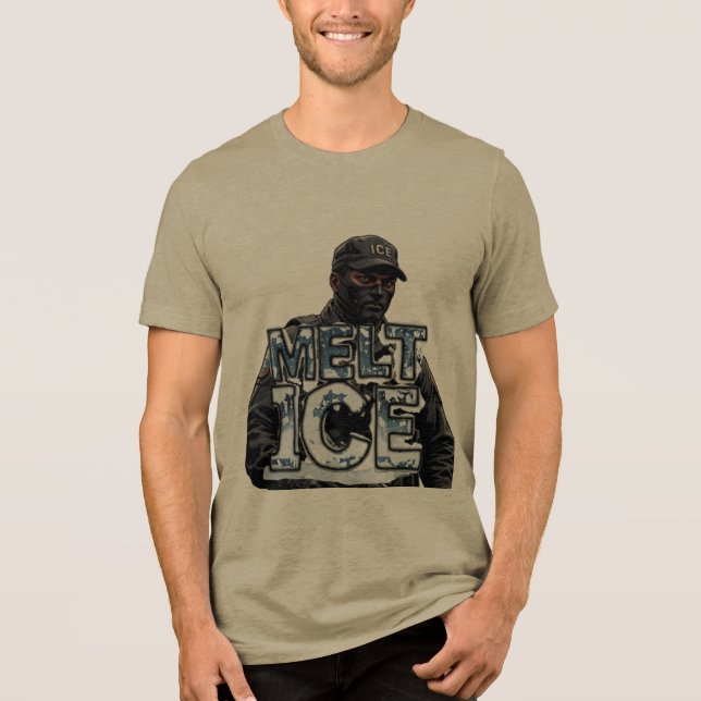 Melt ICE Tri-Blend Shirt (Front)