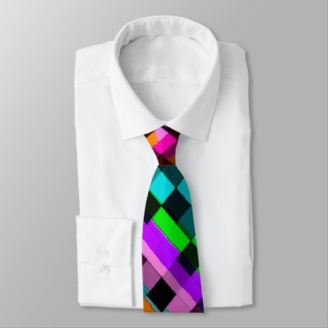 Meltdown Abstract Tie (Tied)