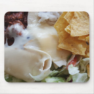Melted Cheese Nacho Funny Food Mouse Pad