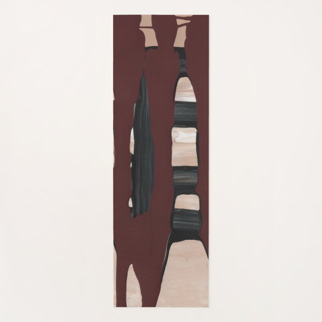 Melted Chocolate Bar Yoga Mat (Front)