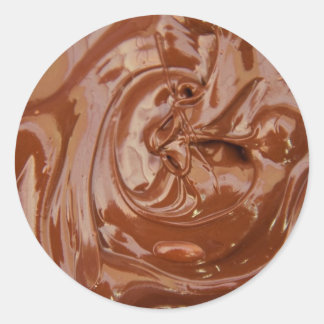 Melted Chocolate Sticker