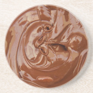 Melted Chocolate Texture Coaster