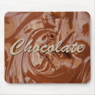 Melted Chocolate Texture Mouse Pad