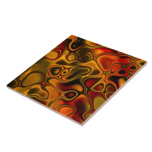 Melted Chocolate Tile (Side)