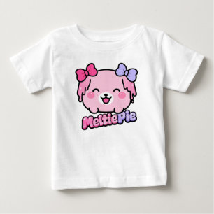 Meltie Pie Cute Pastel Kawaii Design  Baby T-Shirt
