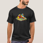 Melting Cube Speed Cubing T-Shirt<br><div class="desc">The melted cube design, a perfect must-have for all retro nerds geeks fans or lovers of the vintage 70s, 80s, 90s. It's also a matching outfit for speedcubers, retro gamers, gamer parties, and any math teachers, math students, or just science nerds. Gaming cube - the solution is mathematical, logical and...</div>