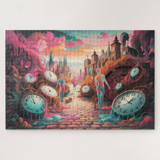 Melting Dreams: A Surreal Journey Edition 1 Jigsaw Puzzle