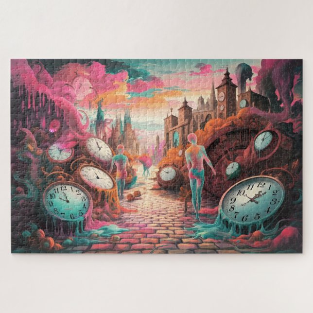 Melting Dreams: A Surreal Journey Edition 1 Jigsaw Puzzle (Horizontal)