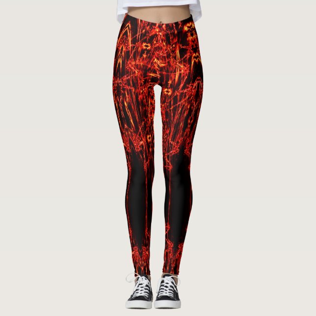 Melting Fire Leggings (Front)