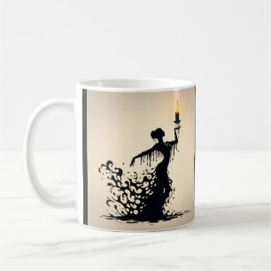 Melting Flamenco Dancer Coffee Mug