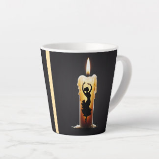 Melting Flamenco Dancer  Latte Mug