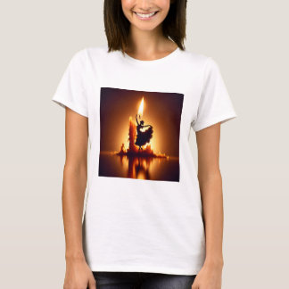 Melting Flamenco Dancer  T-Shirt