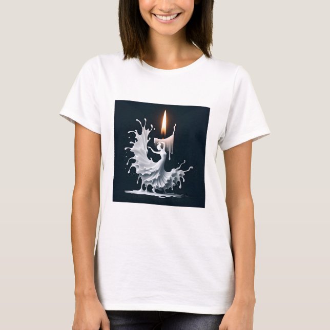Melting Flamenco Dancer  T-Shirt (Front)