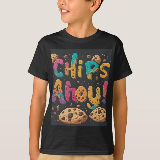 Melting Fun: Chips Ahoy T-Shirt Design (Front)