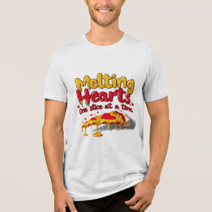 Melting Hearts, One Slice at a Time T-shirt Tri-Blend Shirt