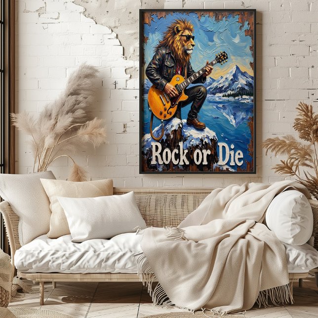 Melting Ice, Fiery Riffs Poster (Creator Uploaded)