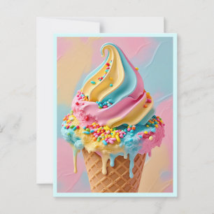 " MELTING MOMENTS " POSTCARD