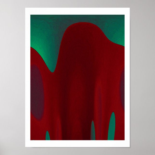 Melting Polka Dots ~ Print / Poster (Front)