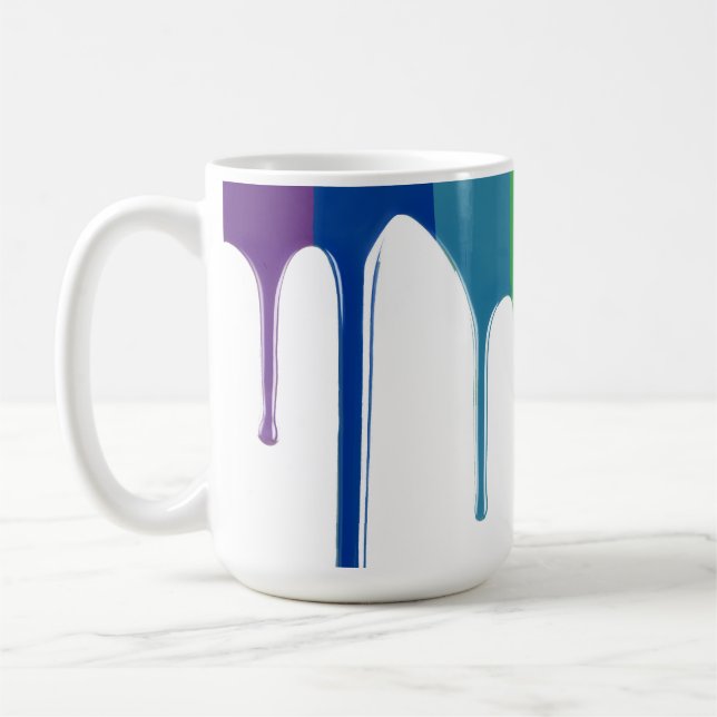 Melting Rainbow Mug (Left)
