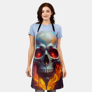 Melting Skull Apron
