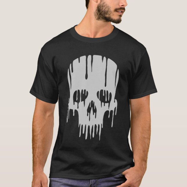 Melting Skull T-Shirt (Front)