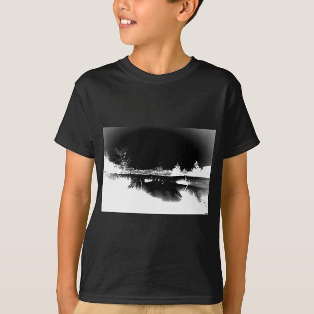Melting Snow - negative T-Shirt (Front)