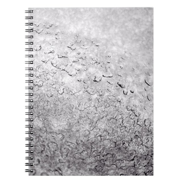 Melting Snow Notebook (Front)