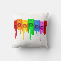Melting Speakers American MoJo Pillow