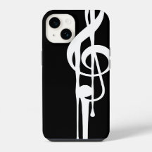 MELTPOINT BLACK White G-Clef Custom Colour