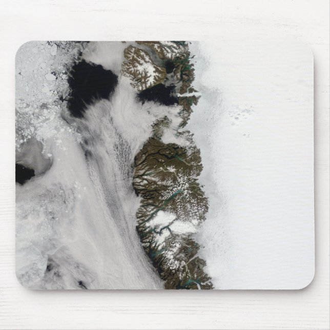 Meltwater ponds along Greenland West Coast Mouse Pad (Front)