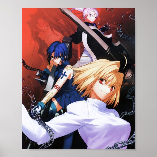 Melty Blood Poster (Front)