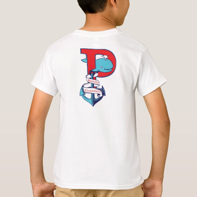 Melville Anchor "P" T-Shirt (Back)