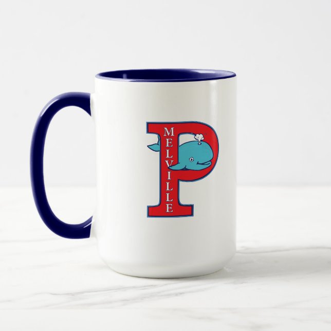 Melville "P" Mug (Left)