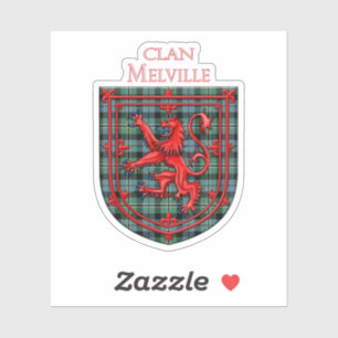 Melville Tartan Scottish Plaid Lion Rampant