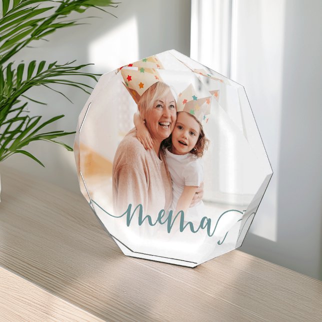 Mema | Grandma Script Overlay Photo Block (Creator Uploaded)