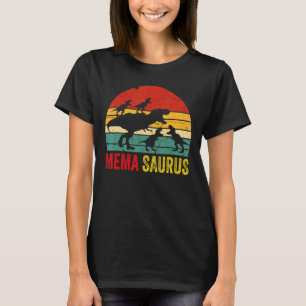 Memasaurus Rex Dinosaur Mema Saurus Family Matchin T-Shirt