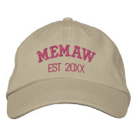 Memaw Personalised Grandma Gift Custom Text