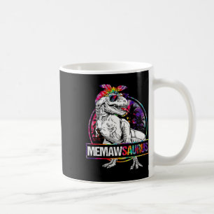Memawsaurus Dinosaur Memaw Saurus Family Matching  Coffee Mug