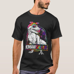 Memawsaurus Dinosaur Memaw Saurus Family Matching T-Shirt