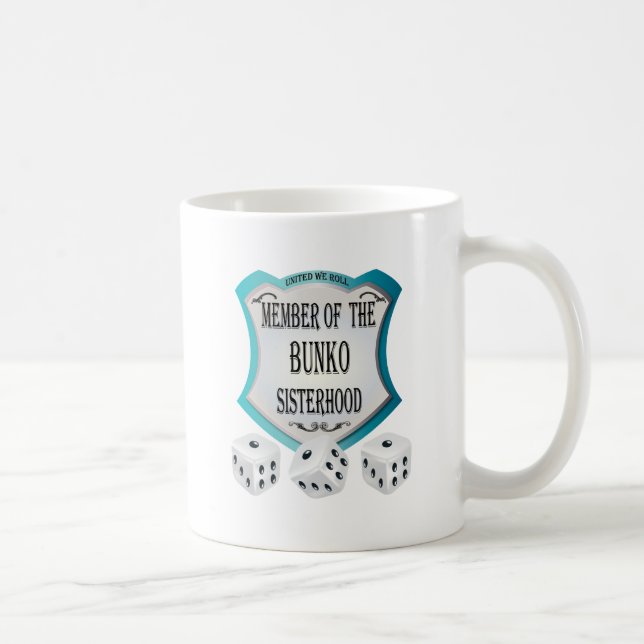Member of the Bunko Sisterhood Coffee Mug (Right)