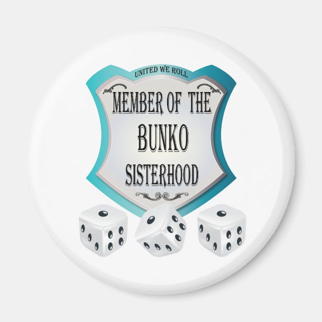 Member of the Bunko Sisterhood Magnet (Front)