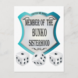 Member of the Bunko Sisterhood Postcard
