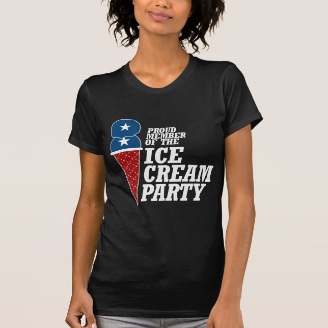Member of the Ice Cream Party -.png T-Shirt (Front)