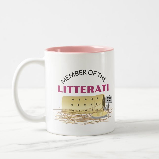 "Member of the Litterati" Barn Hunt Mug (Left)