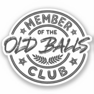 Member of the old balls club
