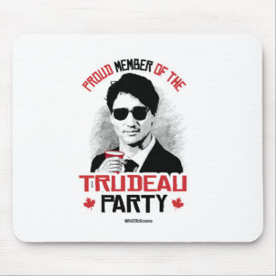 Member of the Trudeau Party -.png Mouse Pad
