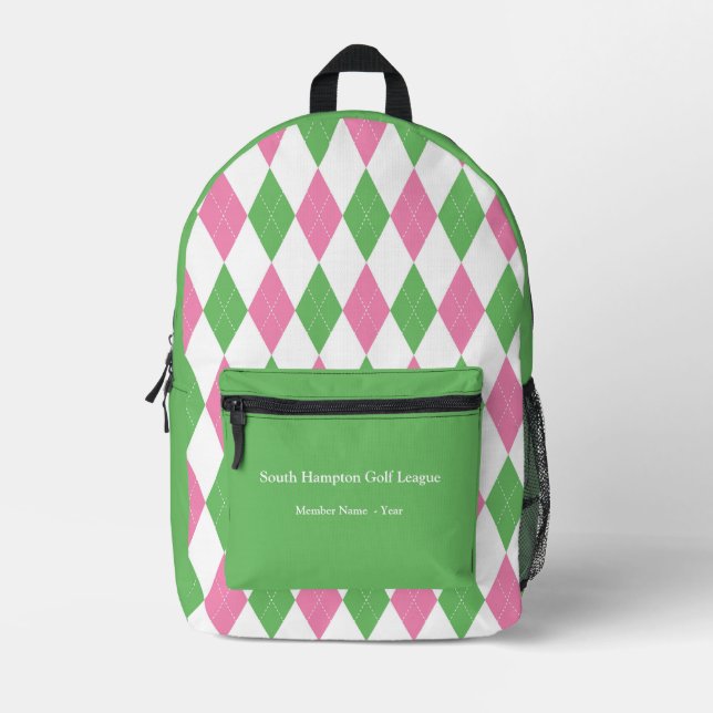 Members Golf Gear - BackPack (Front)