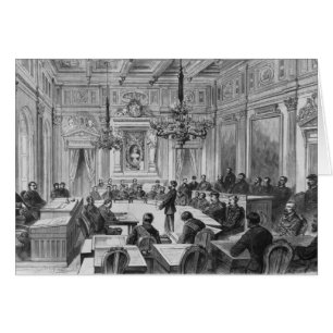 Members of the Commune in session